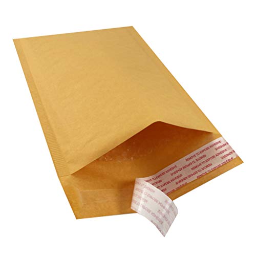 Amazon Basics Kraft Bubble Mailer, 6" X 10" (Internal Size - 5.75" X 9"), 25-Pack #TOP29