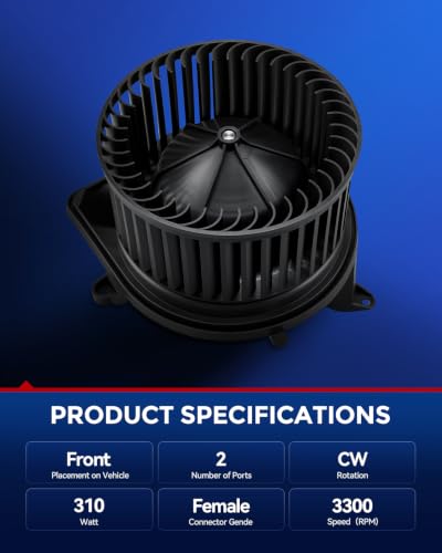 Image of KAX AC Blower Motor for Mini Cooper 2007-2014, Mini Cooper 2015 1.6L
