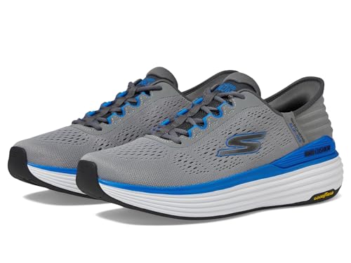 Skechers Men's Hands Free Slip-ins Max Cushioning Suspension-Linear Focus Sneaker
