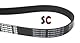 Optibelt-RB – Antriebsriemen für Waschmaschine 9EPH 1233 (416004301)