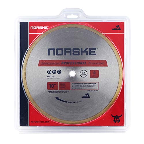 Norske Tools NDBP264 10 Glass Cutting Diamond Blade for Glass Tiles and Backsplash Tiles