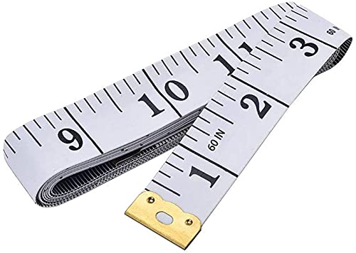 Red Dot Gift 1-Pack (2cm x 2M) Soft Sewing Measuring Tape Double Sided Body Measurement Tailor Cloth Ruler.