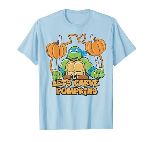 Teenage Mutant Ninja Turtles Let's Carve Pumpkins T-Shirt T-Shirt