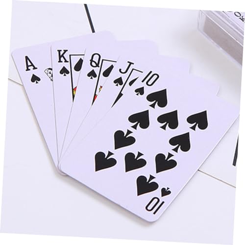 FRCOLOR 6sätze Miniatur-Spielkarten Kleine Pokerkarten Reisenutzung Spielkartenspielzeug Mini-kartenspiel Puppenhausspielzeug Miniaturkarten Für Junge Mädchen Langlebig Platzsparend – Bild 6