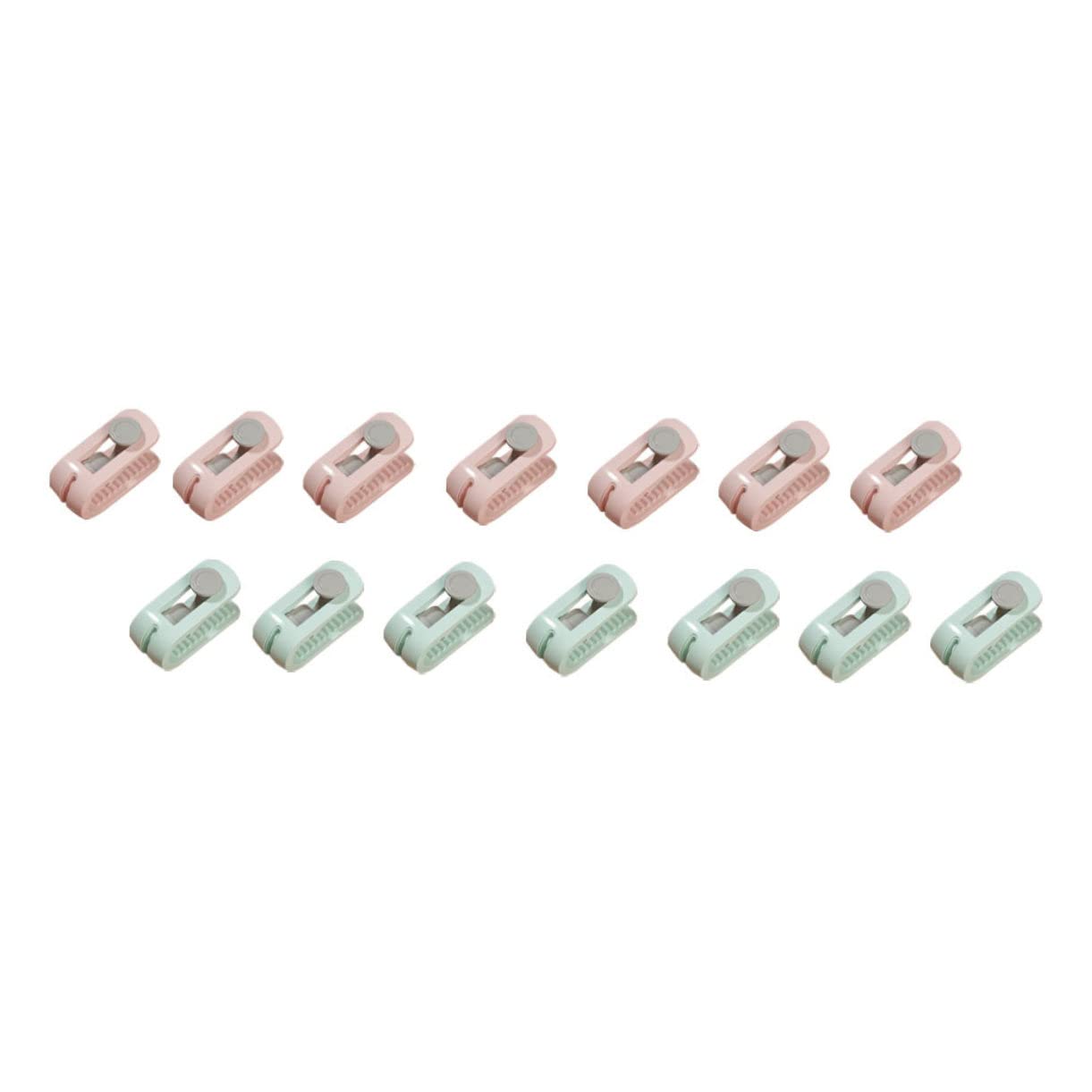 12pcs Quilt Fastener Clip Quilt Fixing Clip Bedsheet Fixing Buckle Random Color