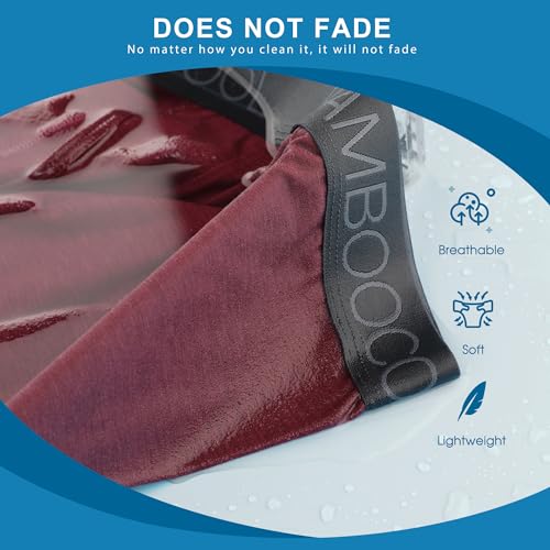 Image of BAMBOO COOL Breathable Men's Underwear Modern Multipack Comfortsoft Moisture-Wicking Boxer Briefs 6 Pack