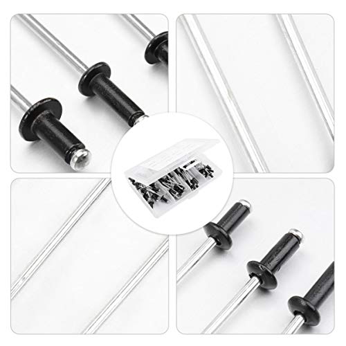 Blindnieten DOITOOL 120 Stück Aluminium Sortiment