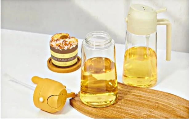 Oil Mister Spray Bottle For Cooking 16oz,kitchen oil dispenser and sprayer,2 in 1 oil dispenser 470ml,BBQ