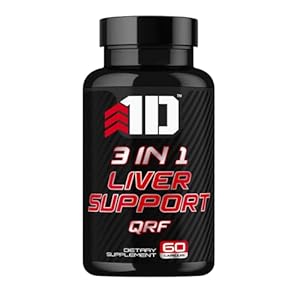 1st Detachment – QRF 3 in 1 Liver Support – Powerful Liver Support with NAC, TUDCA, and Milk Thistle – Aids in Recovery, Supports Hard Training – 60 Capsules (30 Servings)