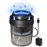 【Multi-Szenen-Anwendung】 Diese leichte USB Insektenlampe verwendet einen praktischen USB-Netzstecker und wird mit einem Adapter geliefert. Es ermöglicht Ihnen den einfachen Anschluss an einen Computer, eine mobile Stromversorgung oder eine Steckdose zur Verwendung. Durch den geringen Energieverbrauch von 6W verbraucht er nur 4,32 kWh pro Monat, auch wenn er den ganzen Tag arbeitet.