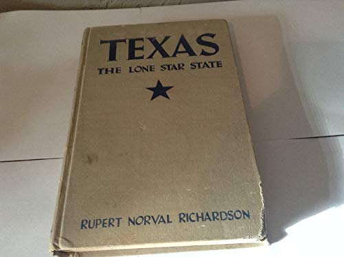 Texas, the Lone Star state, ([Prentice-Hall his... B0006QG9RQ Book Cover