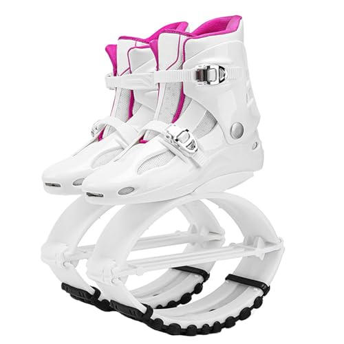 Scarpe da Rimbalzo Scarpe di Salto rimbalzanti per Le Donne, 35-40EU Home Gym Fun Sports Workout Moon Scarpe, capacità di carico 55-90 kg(L 38-40EU)