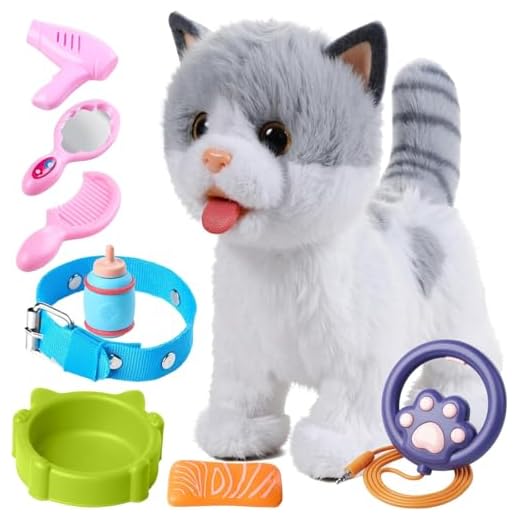 OR OR TU Elektronisches Plüschspielzeug Katze