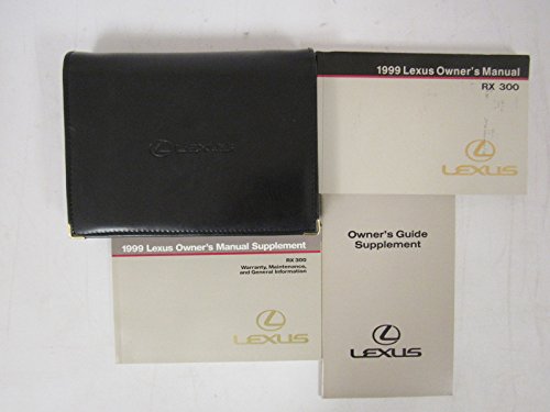  1999 Lexus RX300 RX 300 Owners Manual