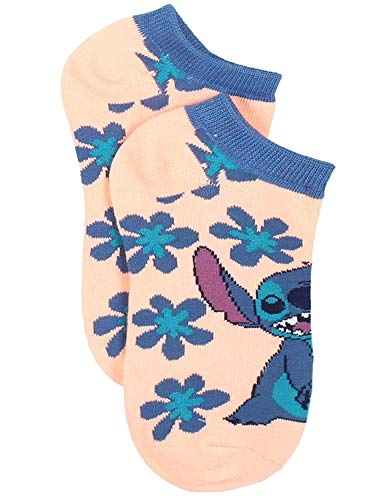 Disney Lilo & Stitch Womens 6 Pack Socks (9-11 (Shoe: 4-10), Stitch Blue) #TOP6