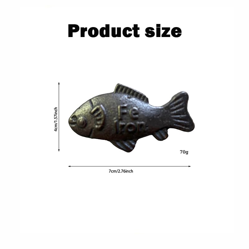 Poisson en fer contre l'anémie x3 pour eau et cuisine - 2