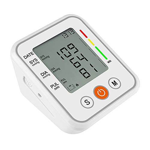TQ Hogar Médico del Brazo Superior de la presión Arterial del Monitor de tonómetro automática esfigmomanómetro tensiómetro BP medidor de frecuencia cardíaca