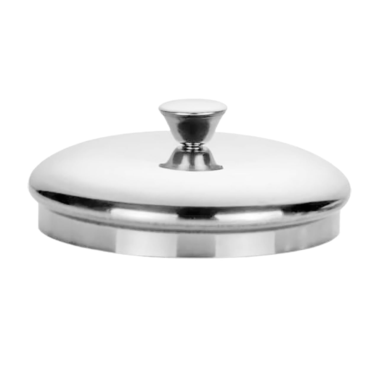 ABOOFAN Coperchio per tazza in acciaio inox, 10 cm, coperchio universale per tazze e borracce anti-schizzi e anti-perdite, ideale per tè, caffè e bevande, design pratico e moderno