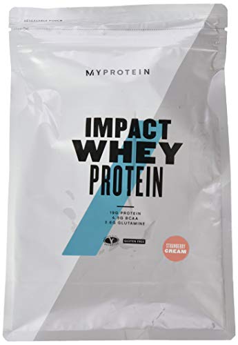 Preisvergleich Produktbild Myprotein Impact Whey Protein Strawberry Cream 1000g