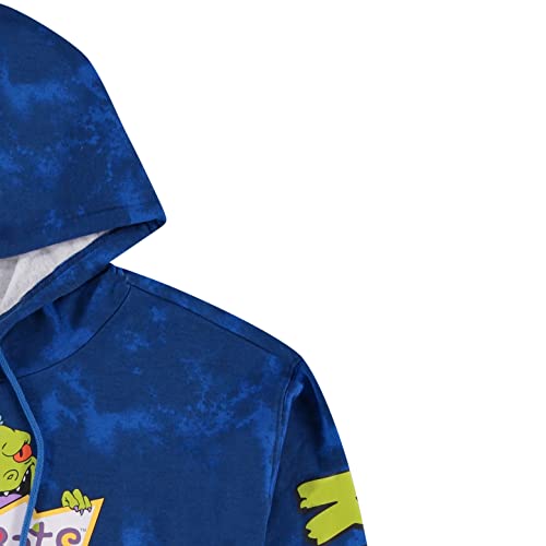 Nickelodeon Mens Rugrats Reptar Hoodie - Rugrats Reptar Tommy and Chuckie Allover Hoodie Sweatshirt4