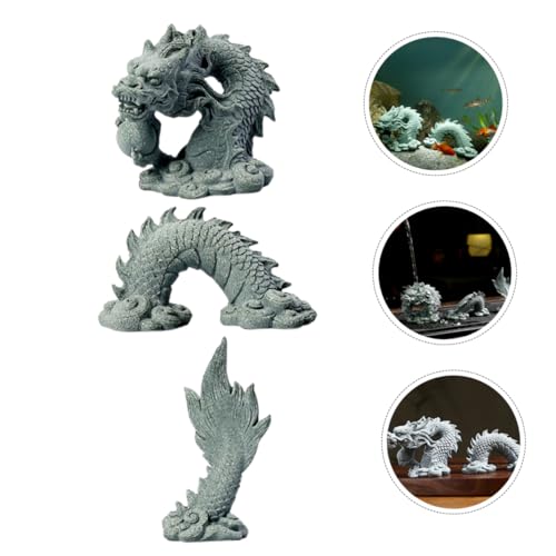 Accessoire de jardin et statue de dragon pour bonsaï et paysage - 5