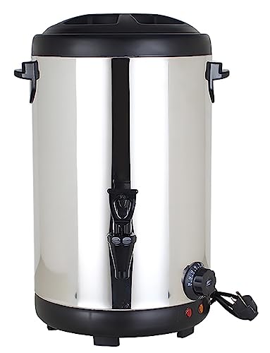 Urna de Agua Caliente para Catering, Cuernos de Caldera de Agua Caliente de Acero Inoxidable 8L/12L/16LA,16L