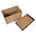 Kartox | Cajas de Cartón de Almacenamiento con Tapa Negra | 2...