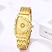 JewelryWe Reloj Triangular Analógico Hombre: Reloj de Forma Extraña Cuarzo Escala de Barra Resistente al Agua Correa de Acero Inoxidable Extraíble Calendario Oro Imagen de JewelryWe Reloj Triangular Analógico Hombre: Reloj de Forma Extraña Cuarzo Escala de Barra Resistente al Agua Correa de Acero Inoxidable Extraíble Calendario Oro