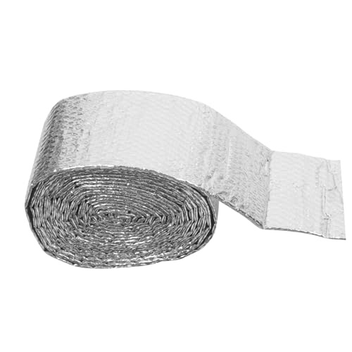 Gatuida Reflective Insulating Foam for Duct Insulation Foil Bubble Film for Greenhouse Pipeline and Window Insulation in Winter