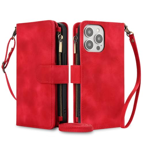 Housse iPhone 13 Pro Max rouge antichoc : protégez votre écran des chutes
