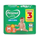 Personal Fralda Protect E Sec M Hiper, 70 Unidades