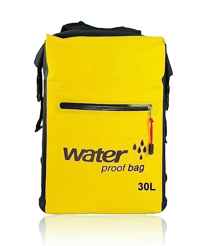 Krivon 30 Liter Waterproof Dry Bag Backpack Pocket Shoulder Strap Waterproof, Soundproof, Dustproof, Suitable for Swimming,Running,Hiking,Camping,Rafting- Multi Color (B0CKQZWH3K) Amazon Price History, Amazon Price Tracker