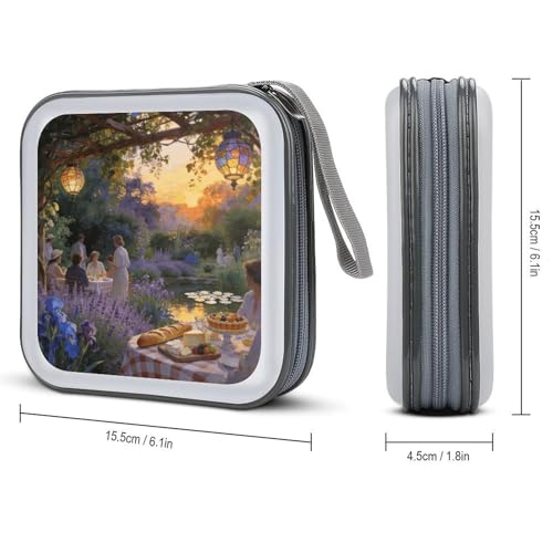 Funda para CD resistente al polvo con almacenamiento grande hog 3