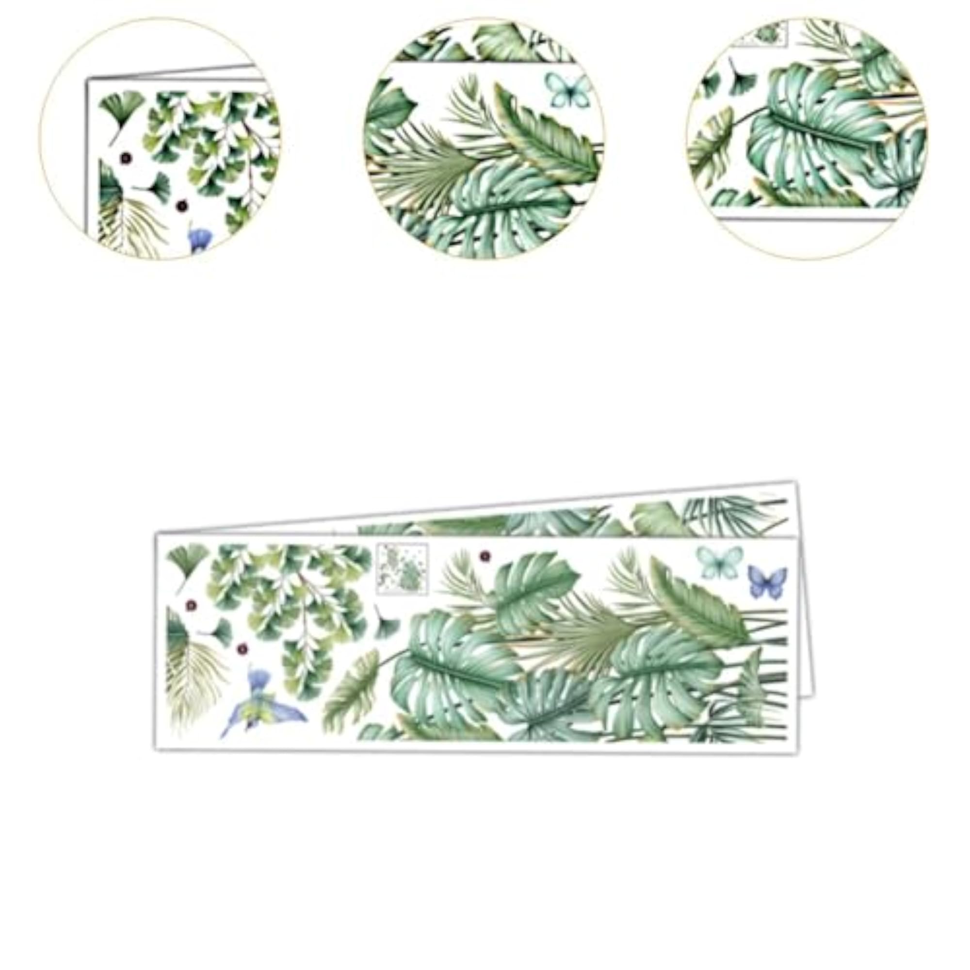 Green Plants Wall Decal for Home Decor