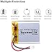 Liter energybattery 3.7V Lipo Battery 450mAh Rechargeable Lithium ion Polymer Battery 403035 with JST Connector