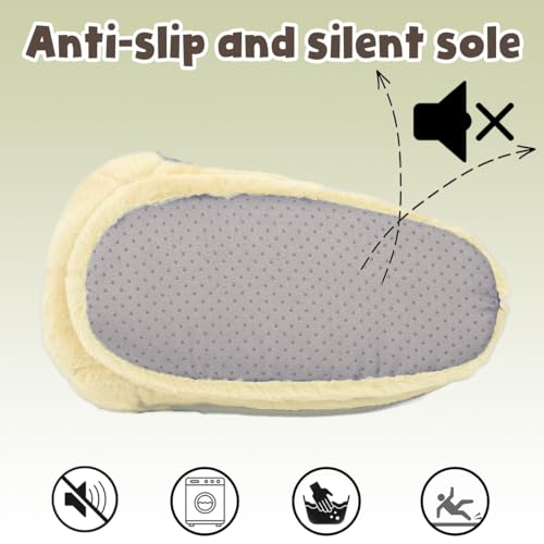 Caramella Bubble Women Duck Animal Slippers: Cute Novelty Warm House Shoes for Adults4