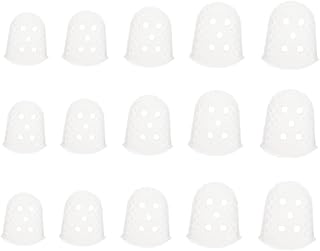 ERINGOGO 15pcs Guitar Finger Fingertip Protectors kids suits silicone finger protectors for suits for kids guitars for adults suit for kids guitar glove kids kits Thumb finger guard office