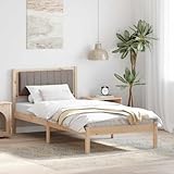 Couleur: Taupe Générique Cadre de lit avec tête de lit rembourrée Taupe 90 x 190 cm,Meubles,Lits & Accessoires,Lits & Cadres de lit,Marron,17.8 KG,878297