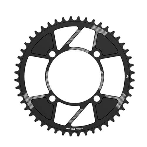 Plateau rond pour vélos de route 104BCD monoplative avec dent ronde étroite large