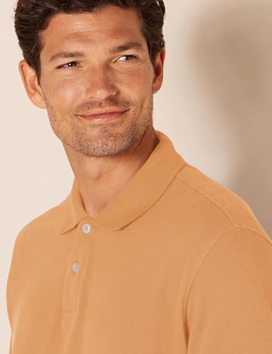 Image of Amazon Essentials Men's Regular-Fit Short Sleeve Cotton Pique Polo Shirt (Available in Big & Tall)