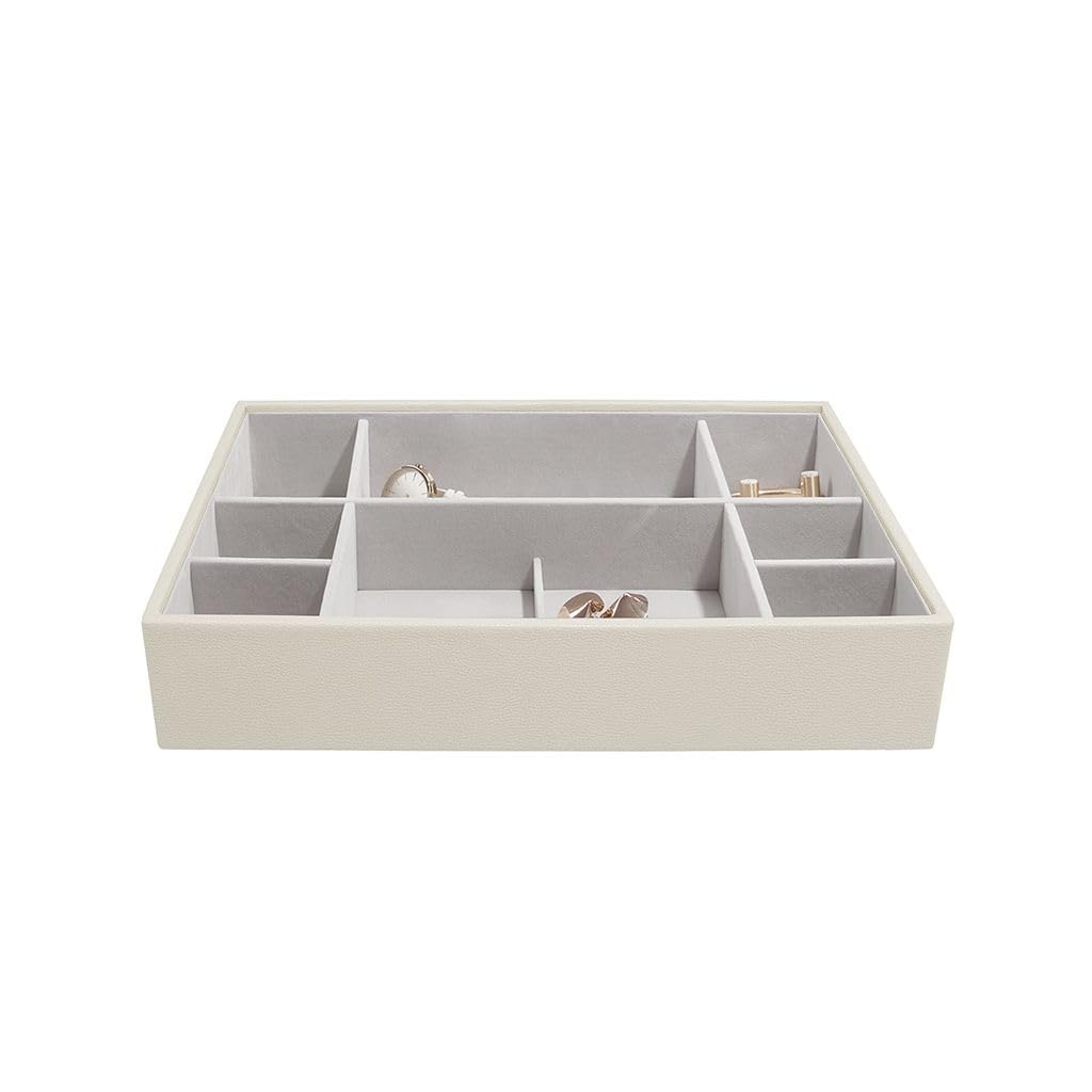 Stackers Oatmeal Supersize Jewellery Box Watch & Accessory Layer