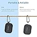 ESR Upgraded Protective Cover Compatible with AirPods Pro Case, Silicone Case with Carabiner for 2019 AirPods Pro Charging Case [Front LED Visible] [Shock-Absorbing] Soft Slim Case - Black