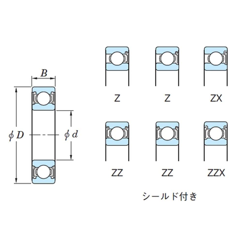 Amazon | [6019ZZ]深溝玉軸受 | 深溝玉軸受 | 産業・研究開発用品 通販