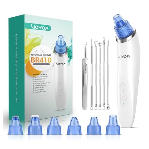 VOYOR Aspiratore Punti Neri 6-In-1