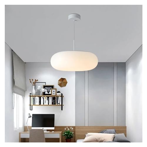Lampe suspendue moderne finition crème, luminaire décoratif d'exception