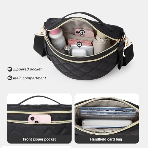 Image of Crossbody Purse for Women Small Crossbody Bags Trendy Vegan Leather with Adjustable Shoulder Straps Gift for Mother Wife Mom