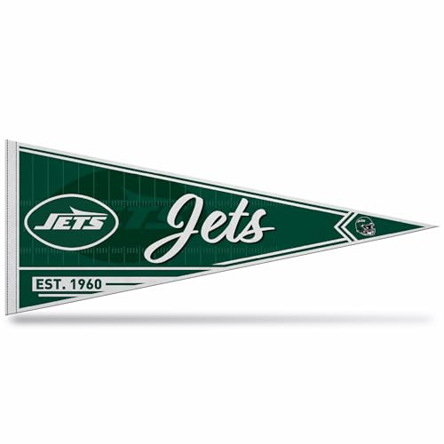 Image of Rico Industries NFL Football Classic 12 inch x 30 inch Felt Wall Decor Pennant - Great for Home /Bed Room /Man Cave Decor