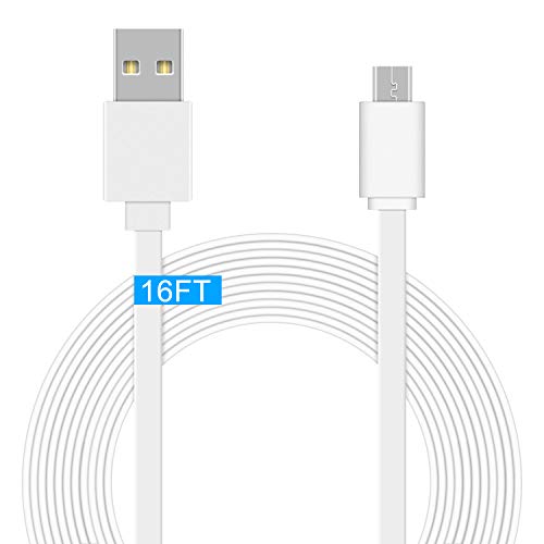 FASTSNAIL Cable Data Cable for Security Camera 5m*1 White