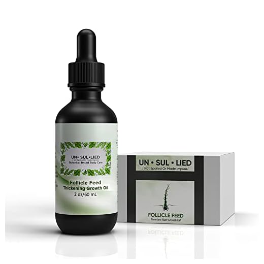 Follicle stimulating. Hair growth serum. Natural thickening DHT blocking, stimulating hair oil women and men for hair loss with Pumpkin, Rosemary-Stops thinning, strengthens for thicker longer hair.