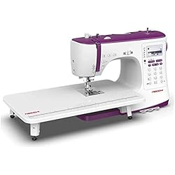 Máquina Bordadora Doméstica Necchi Máquina de coser computarizada NC-204D + mesa de extensión